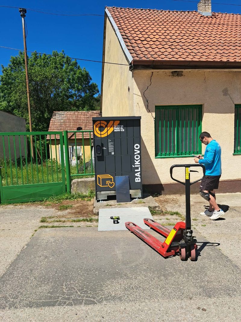 balíkobox na stránku